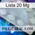 Lista 20 Mg 16